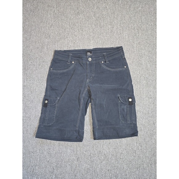 Kuhl Splash Shorts Womens Size 8 Dark Blue Hiking Outdoors Camping Lightweight - Picture 1 of 10
